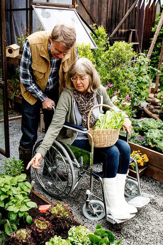 Partners caring for their mobility impaired loved one