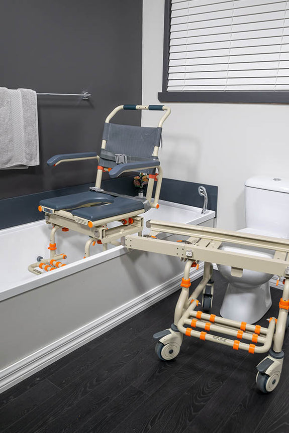 RollInBuddy Tilt SB3T from Showerbuddy tiltable mobility aid