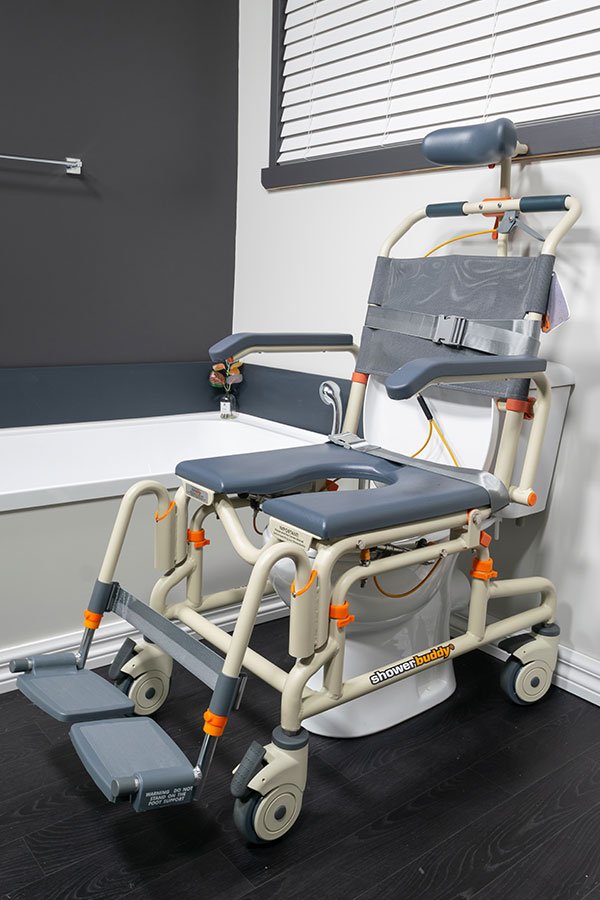 RollInBuddy Tilt SB3T from Showerbuddy tiltable mobility aid